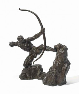 bourdelle sculpture bronze prix cote estimation expertise