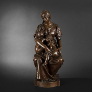 paul dubois sculpture bronze prix cote estimation expertise enchère vente