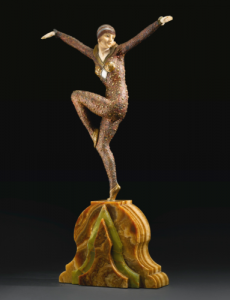 chiparus sculpture danseuse prix cote estimation expertise enchère vente