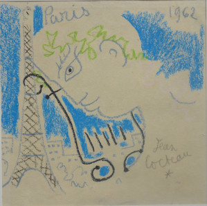 dessin pastel signé cocteau orphee vente estimation prix